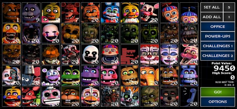 Ultimate Custom Night для Android — скриншот 1
