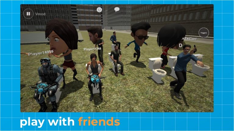 Vmod — Multiplayer Sandbox Fun для Android — скриншот 2
