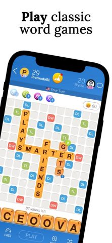 Words With Friends Word Game для iOS — скриншот 1