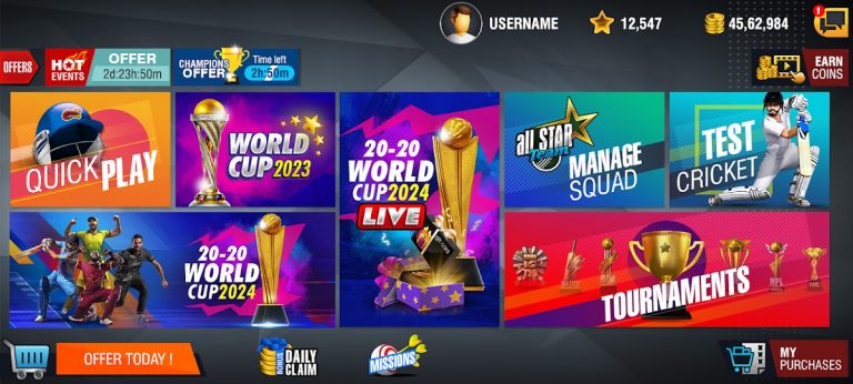 World Cricket Championship 2 для Android — скриншот 3