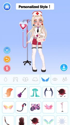 YoYa: Doll Avatar Maker для Android — скриншот 3