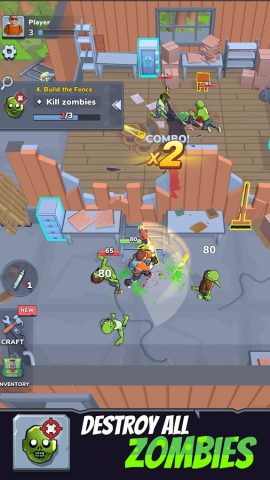 Zombie Slasher: Survival RPG для Android — скриншот 2