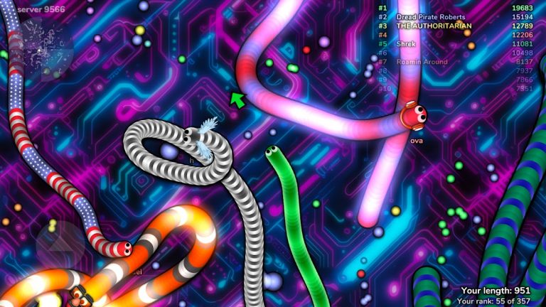 slither.io для Android — скриншот 3
