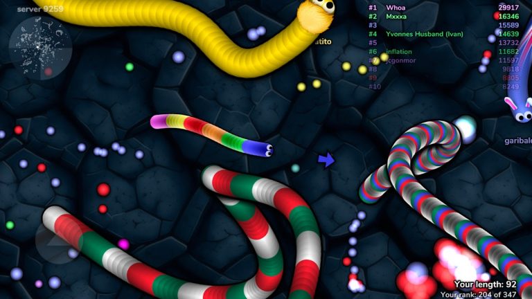 slither.io для Android — скриншот 4