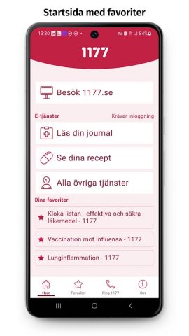 1177 для Android — скриншот 3