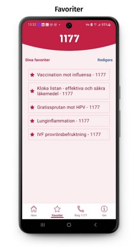1177 для Android — скриншот 4