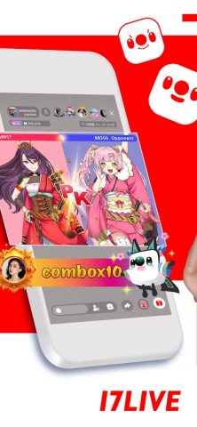 17LIVE — Chat, Live streaming для Android — скриншот 2