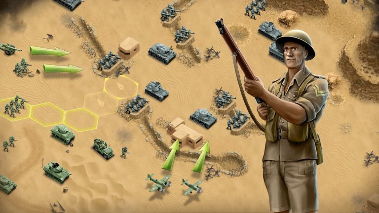 1943 Deadly Desert для Android — скриншот 1