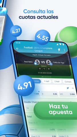 1xBet: Apuestas deportivas для Android — скриншот 5