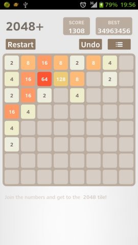 2048 Plus для Android — скриншот 5