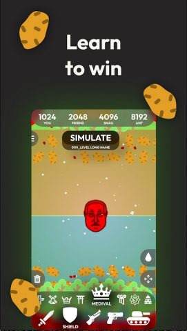 2D Battle Simulator: Tabs для Android — скриншот 2