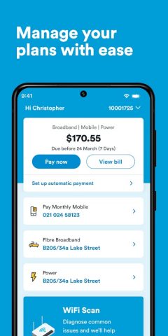 2degrees NZ для Android — скриншот 1
