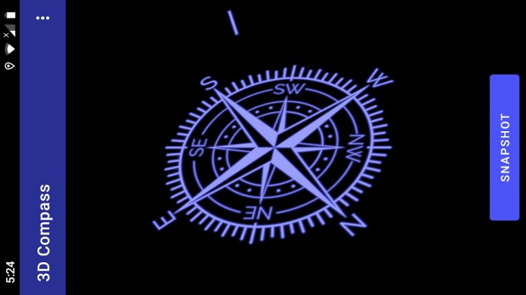 3D Compass для Android — скриншот 2