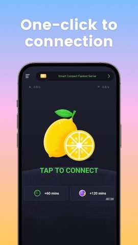Lemon VPN — Smooth Browsing для Android — скриншот 1