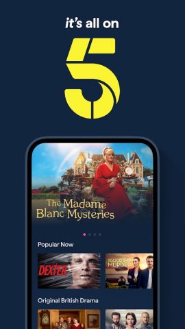5 — Channel 5 для Android — скриншот 1