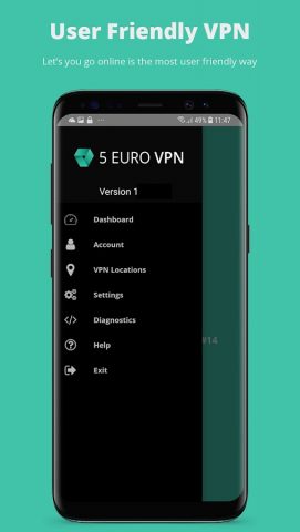 5 Euro VPN — Stay safe online для Android — скриншот 3