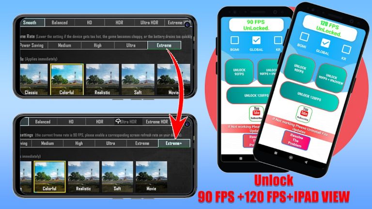 90 Fps tool : 120 FPS (v4.1) для Android — скриншот 1