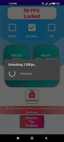 90 Fps tool : 120 FPS (v4.1) для Android — скриншот 4