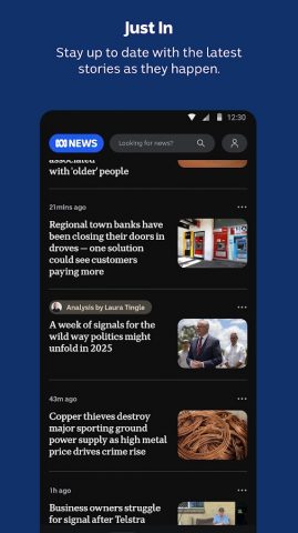 ABC NEWS для Android — скриншот 4