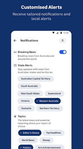 ABC NEWS для Android — скриншот 5