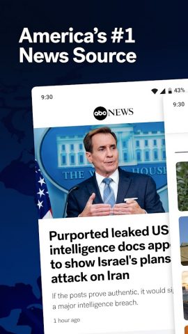 ABC News: Breaking News Live для Android — скриншот 1