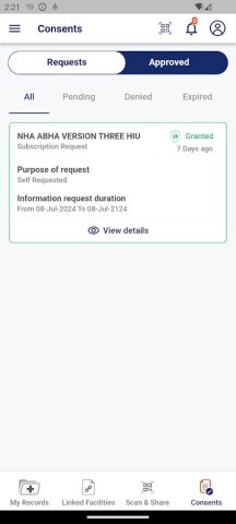 ABHA для Android — скриншот 5