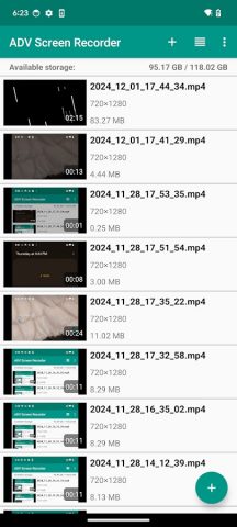 ADV Screen Recorder — скриншот 1