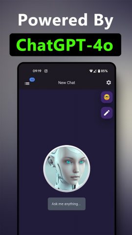 А.И. Голосовой чат AI мудрость для Android — скриншот 1