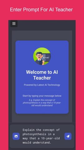 AI Teacher для Android — скриншот 2