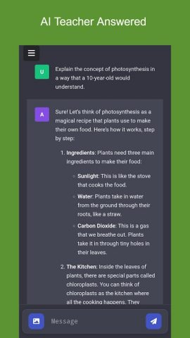 AI Teacher для Android — скриншот 3