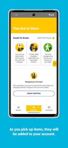 ALDI SHOP&GO для Android — скриншот 4