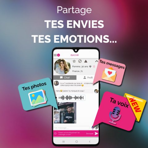 AMITIÉ Tchat et Rencontre Amis для Android — скриншот 4