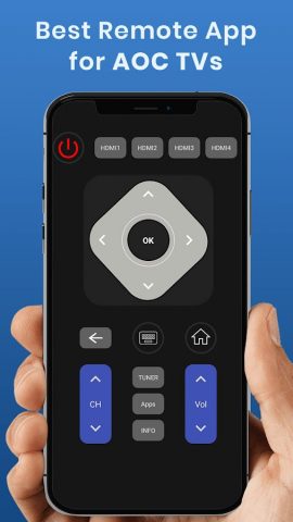 AOC Smart TV Remote для Android — скриншот 1