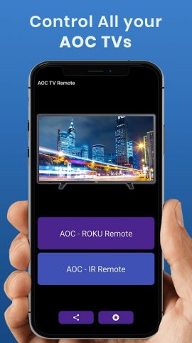 AOC Smart TV Remote для Android — скриншот 4