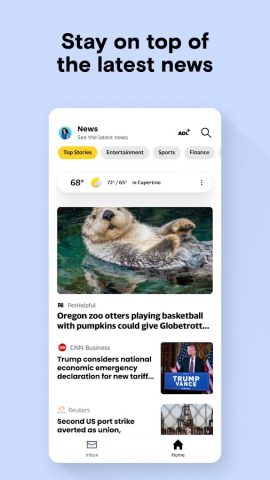 AOL: Email News Weather для Android — скриншот 5