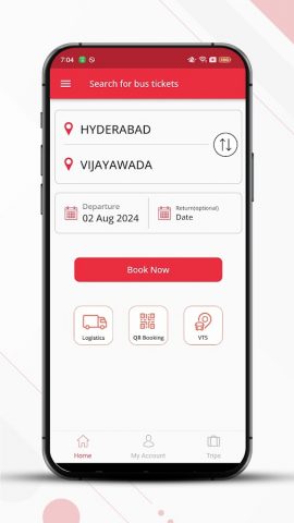 APSRTC для Android — скриншот 1