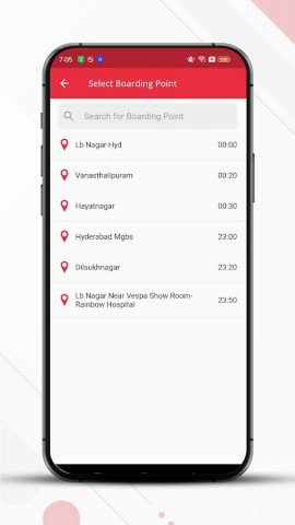 APSRTC для Android — скриншот 3