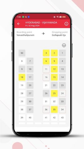 APSRTC для Android — скриншот 4