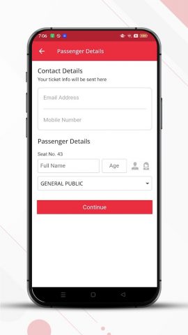 APSRTC для Android — скриншот 5