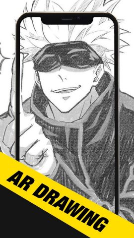 AR VR Drawing Coloring Anime для Android — скриншот 1