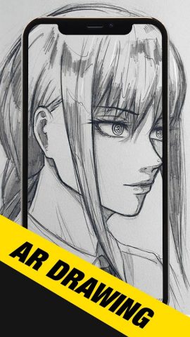 AR VR Drawing Coloring Anime для Android — скриншот 5