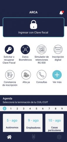 ARCA Móvil для Android — скриншот 3