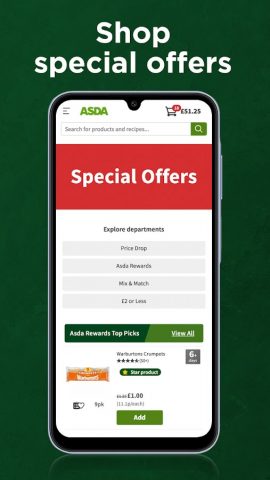 ASDA для Android — скриншот 2
