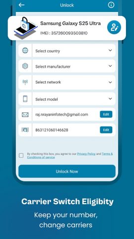 Разблокировка Samsung ATT для Android — скриншот 4