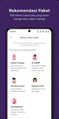 AXISnet Cek & Beli Kuota Data для Android — скриншот 3