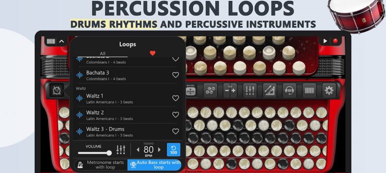 Accordion Chromatic Cassoto для Android — скриншот 3