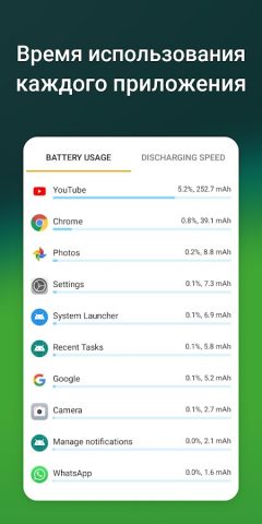Accu​Battery — Батарея для Android — скриншот 3