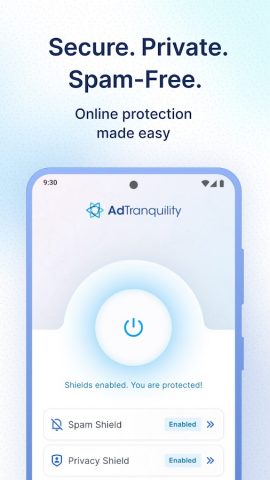 AdTranquility Spam Protection для Android — скриншот 1