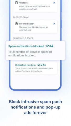 AdTranquility Spam Protection для Android — скриншот 4