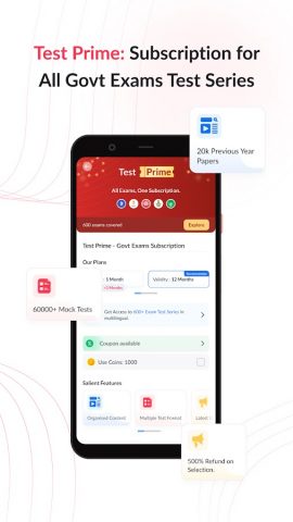 Adda247 Exam Preparation App для Android — скриншот 3